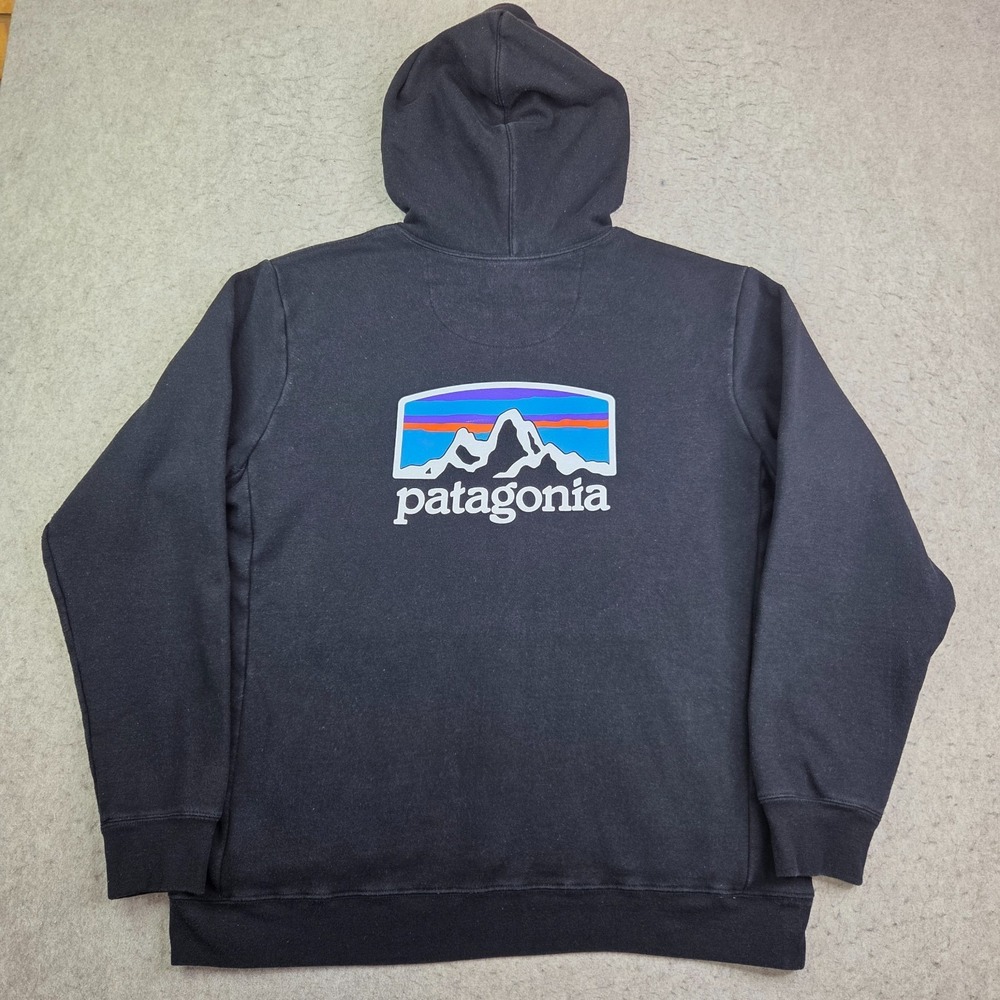 Patagonia Uprisal Hoody Mens Size XL Black Gorpore Pullover Regular Fit